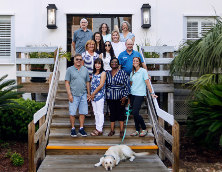 Bender Team Photo in front of the Bender office